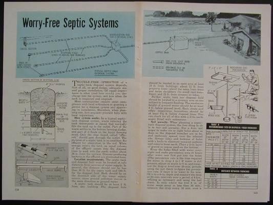 SEPTIC SYSTEM HowTo Design & Build INFO Rural Sewage