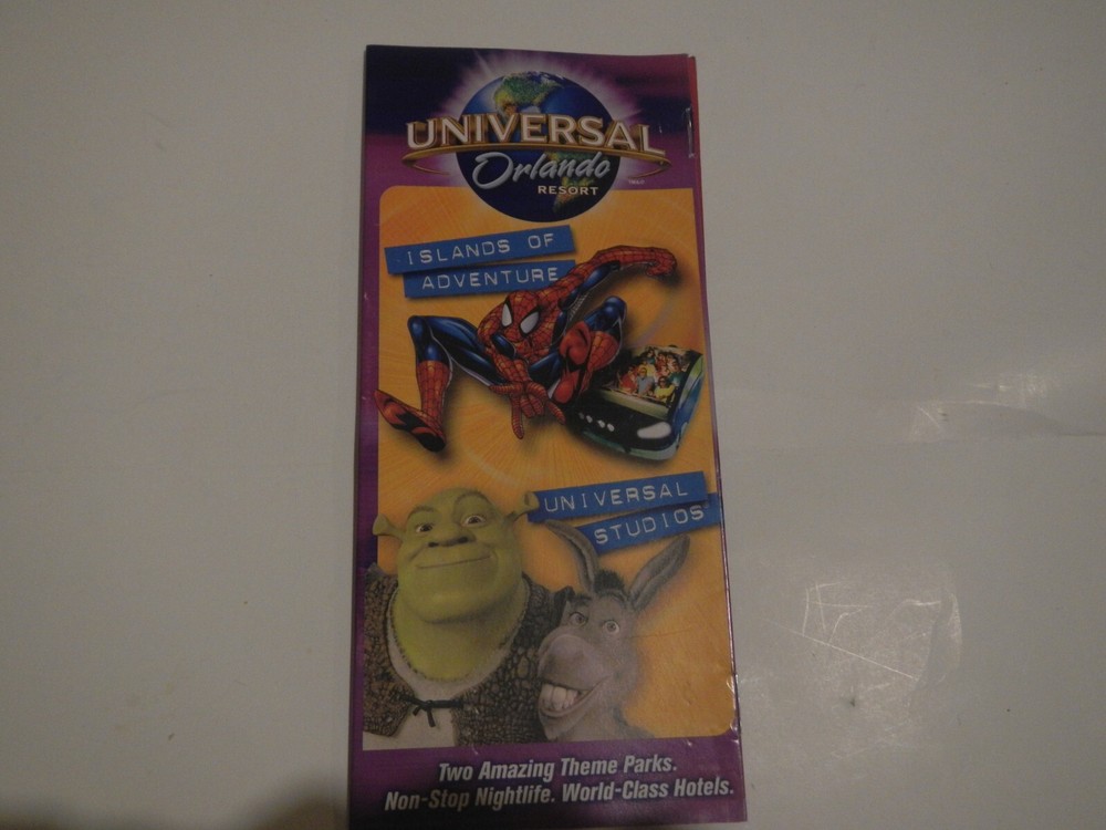Universal Orlando brochure 2004