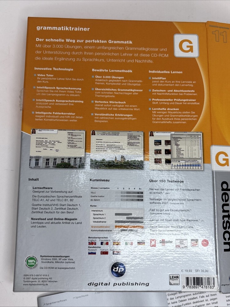 Grammatiktrainer Deutsch DP & Sprachkurs 2