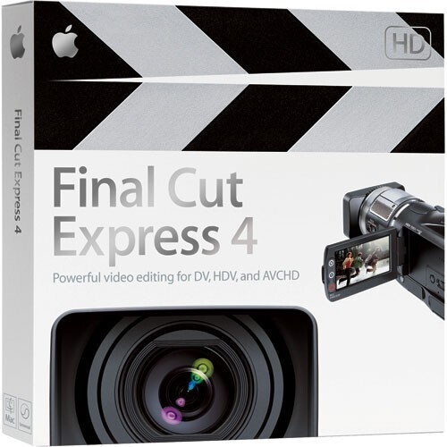 Apple Software Final Cut Express 4 Retail Version MB278Z/A with Original Box