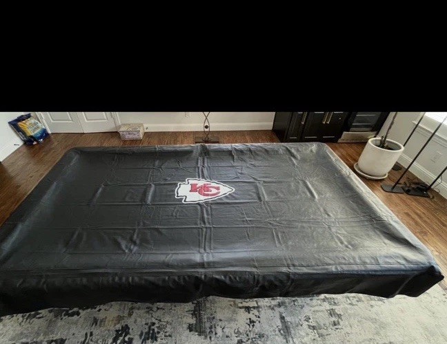 Chiefs Pool Table Cover