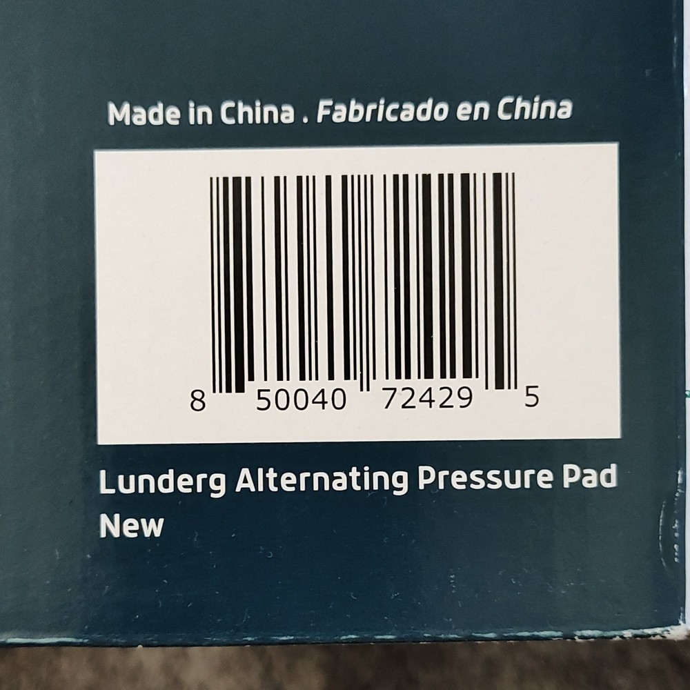 Lunderg Alternating Air Pressure Pad Blue Adjustable Pressure Static Mode