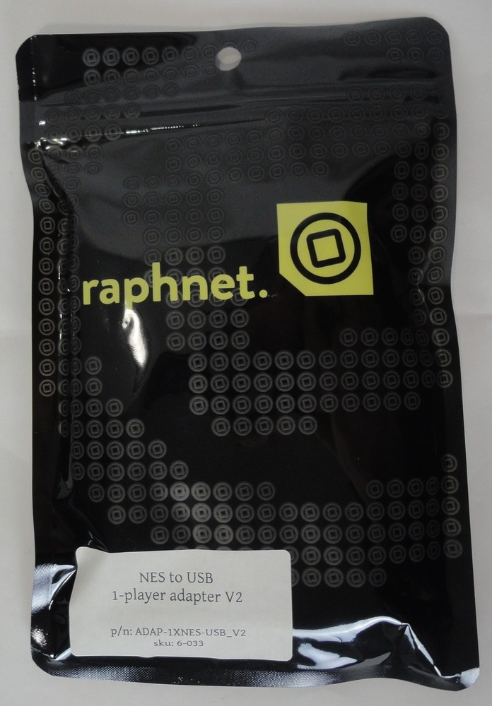 NES Controller to USB Adapter Cable by raphnet technologies ADAP-1XNES-USB_V2