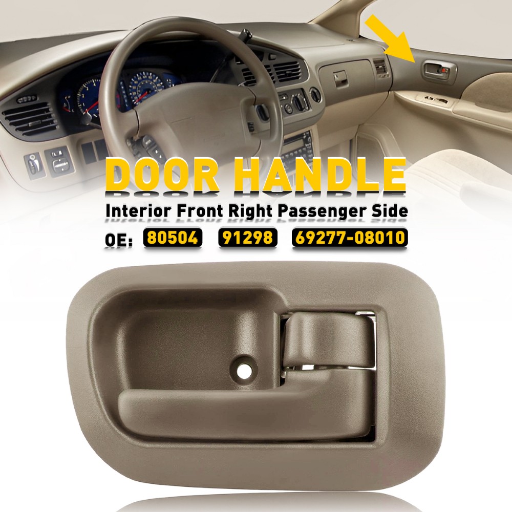 1998-2003 For Toyota Inner Sienna Interior Door Pull Front Handle Passenger Side