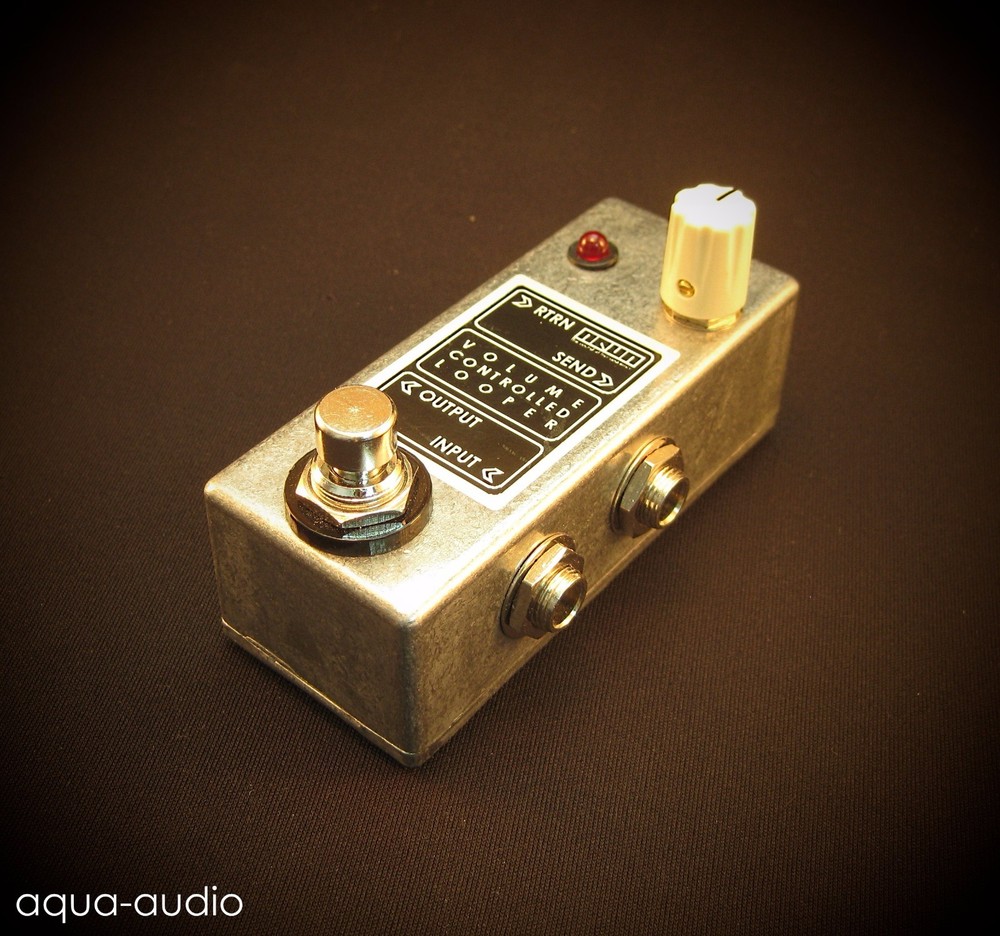 VCL - Hand Made True Bypass Looper Switch With Volume Control