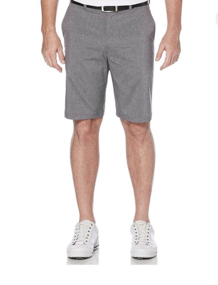 Ben Hogan Men's Performance Active Flex Golf Shorts, Grey Heather Size 42