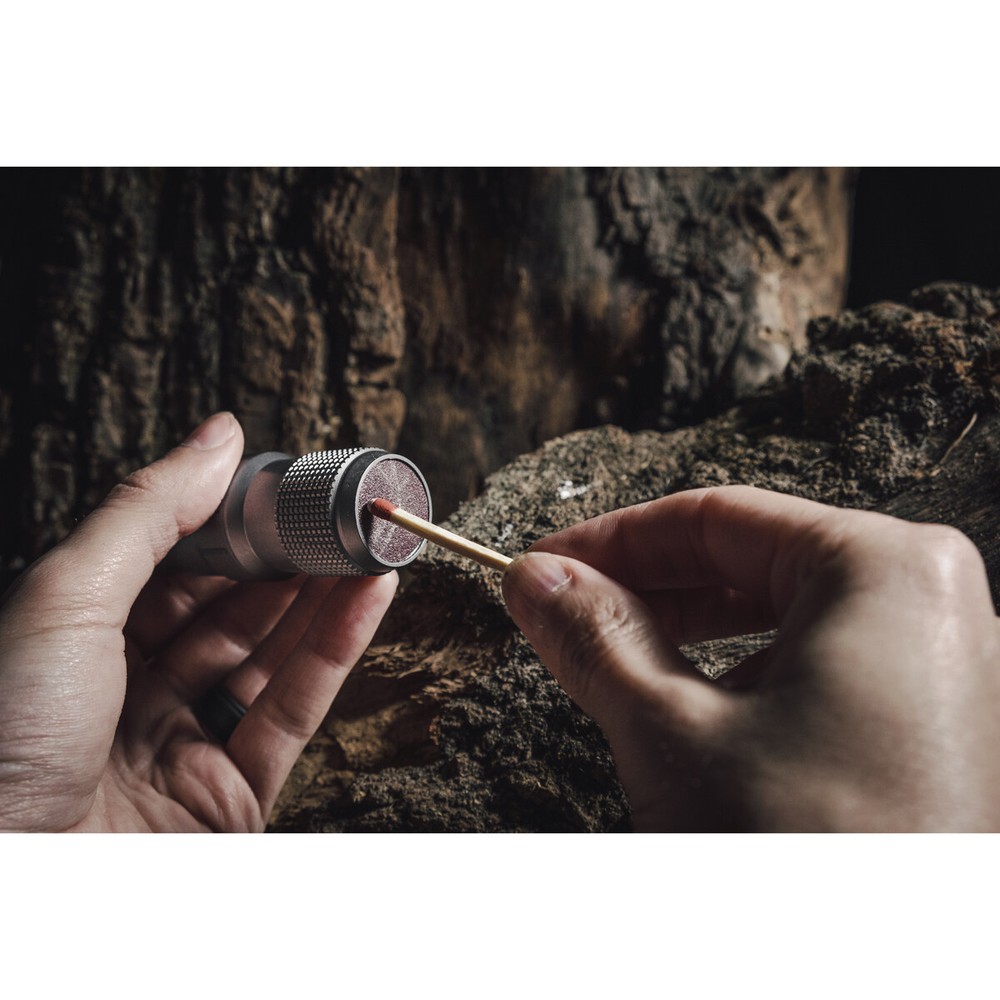Exotac MATCHCAP XL Waterproof Match and Striker Case - Black
