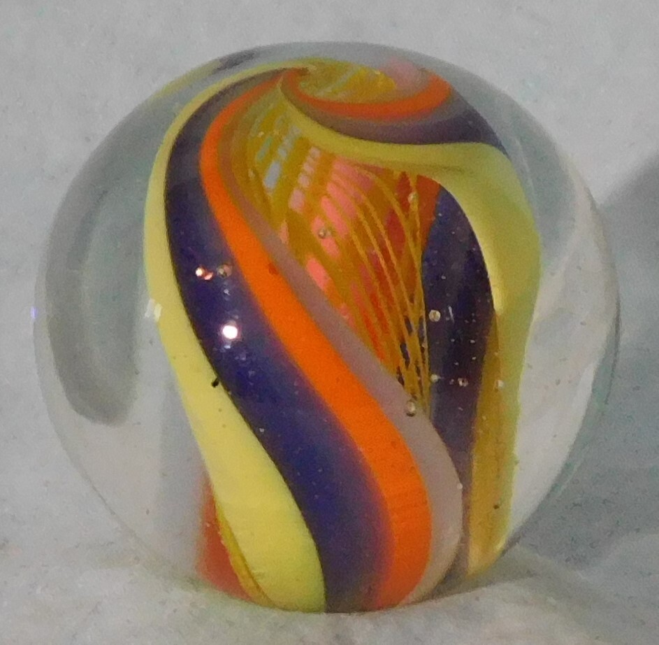 Andy Davis Contemporary Handmade Marble, 1 3/4" Diameter, #9159H