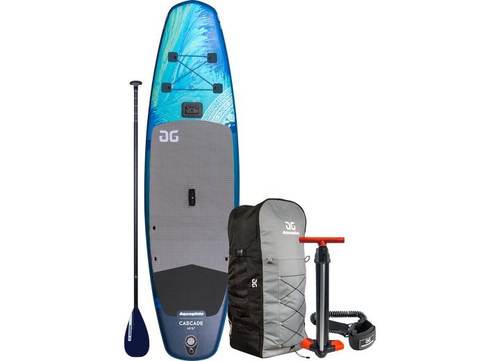 Aquaglide 585421111 Cascade Paddleboard 10' SUP Package
