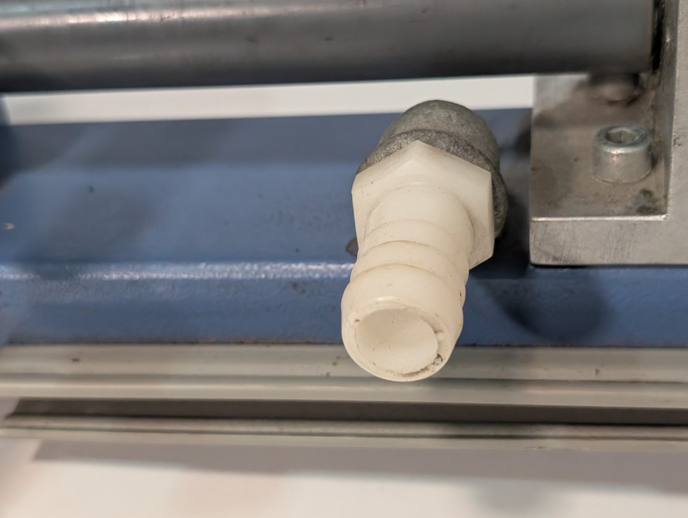 Unbranded Industrial Labeling/Packaging Machine Vacuum Drum Applicator Assembly