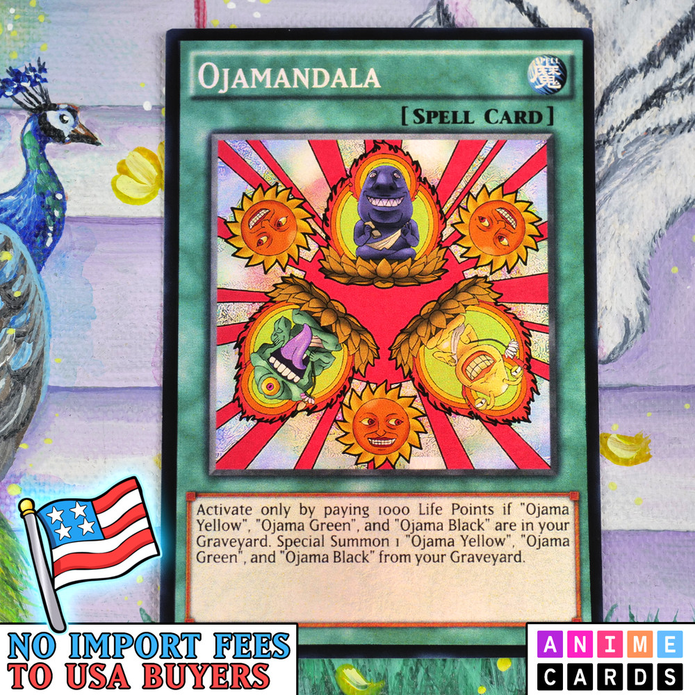 Ojamandala ANIME EFFECT HOLO card