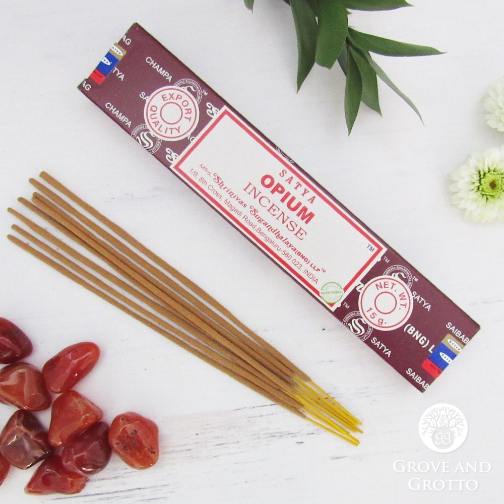 Opium Incense Sticks (15 g) by Satya - One Box