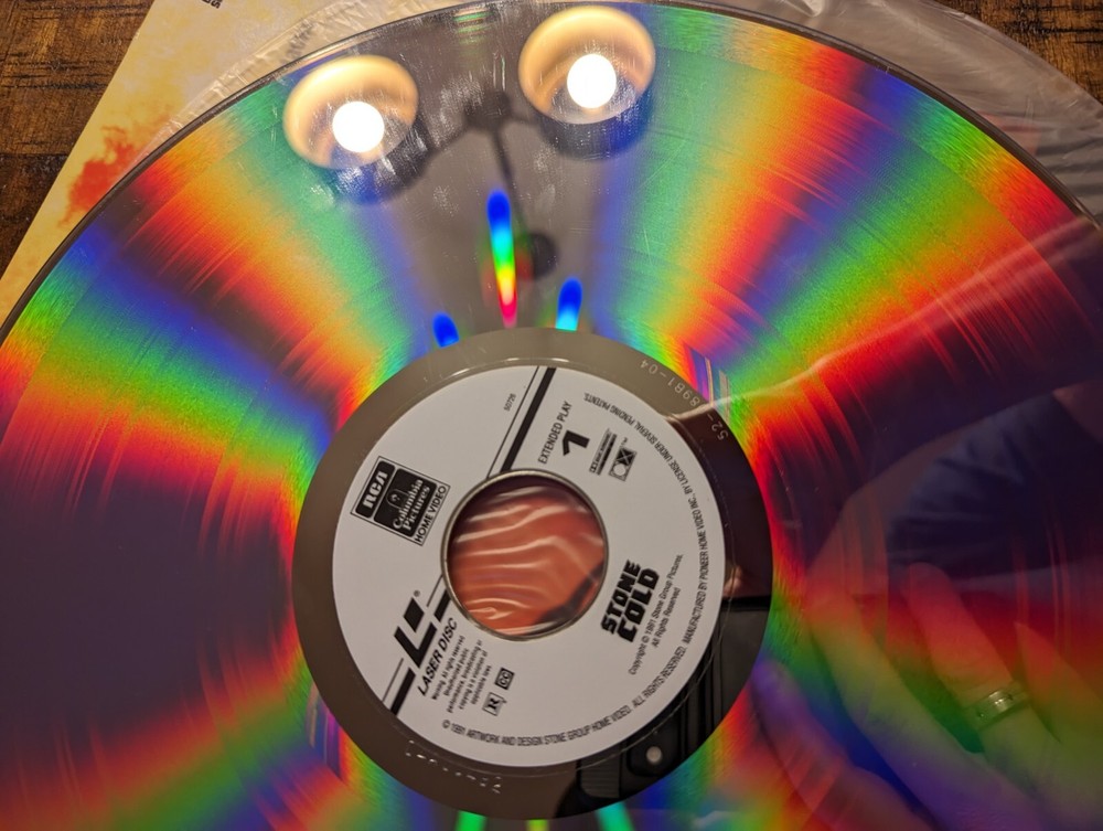 Stone Cold Brian Bosworth Laserdisc 1991