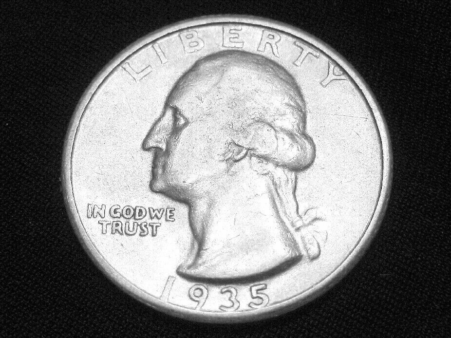1935-S Washington Quarter --- Extra Fine