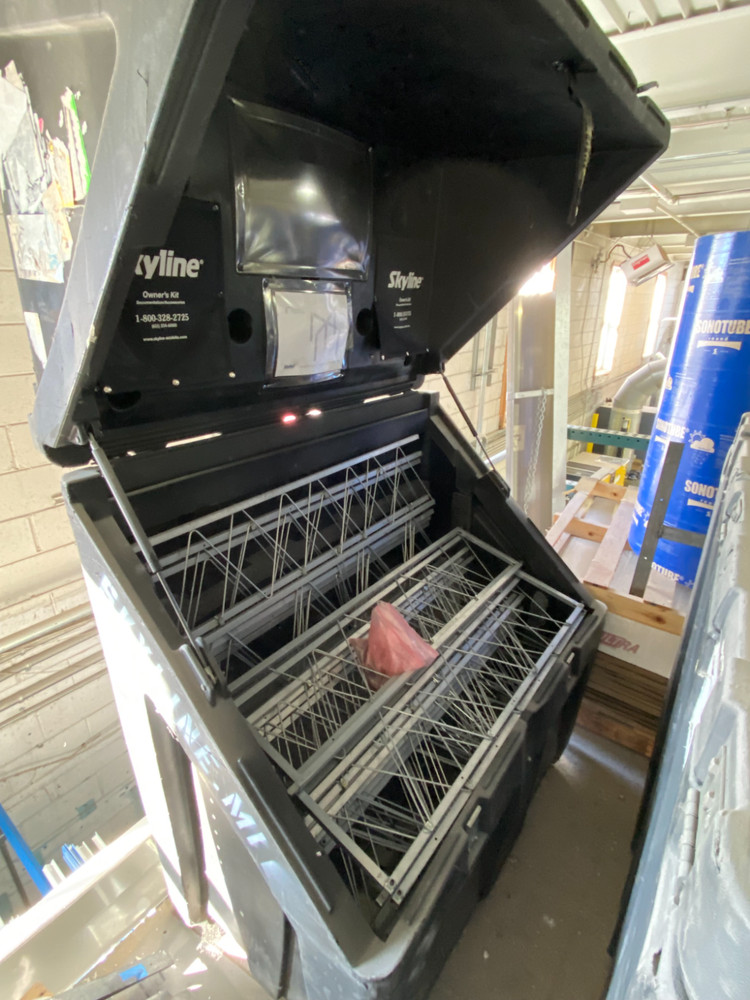 Collapsible  Truss System by Skyline includes 2 large Bins