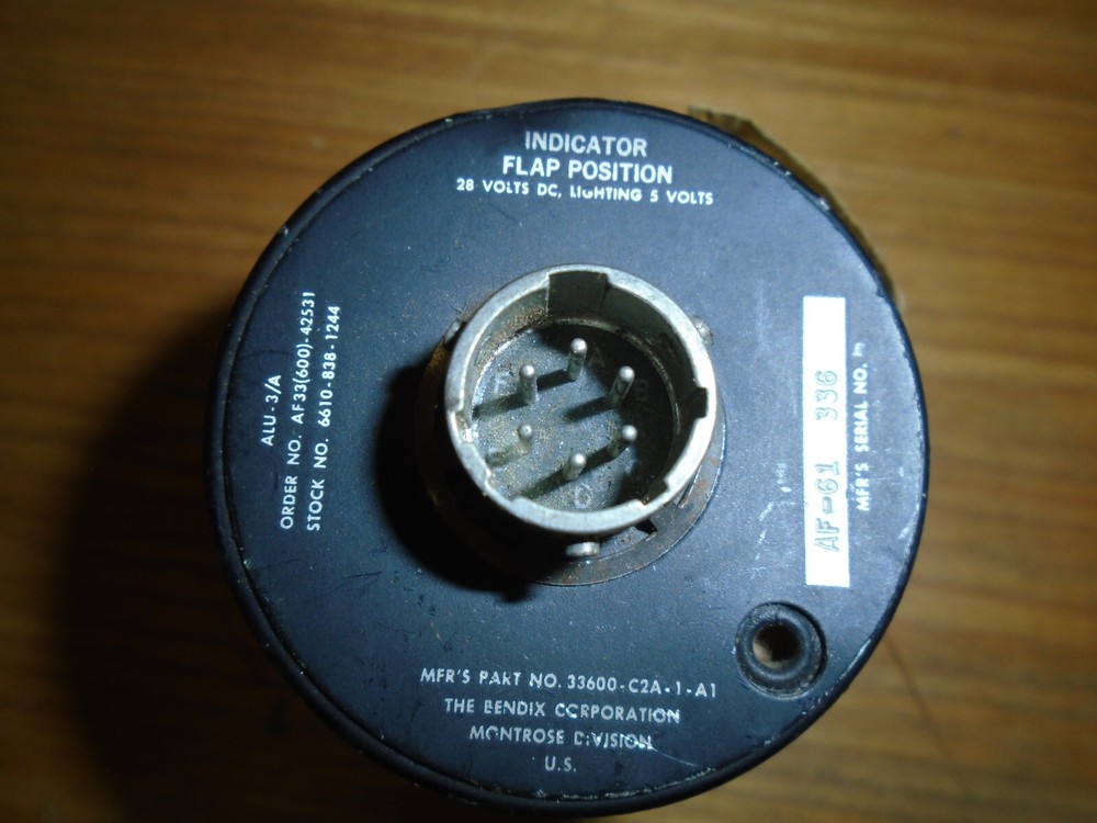 Bendix Flap Position Indicator P/N:33600-C2A-1-A1
