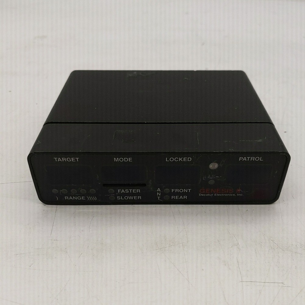 Decatur Genesis II SELECT Ka Band- MPH Radar Untested