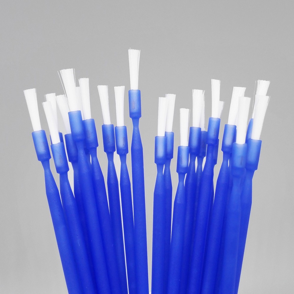 100Pcs Disposable Dental Micro Brush Applicator Bendable Long Type Precision