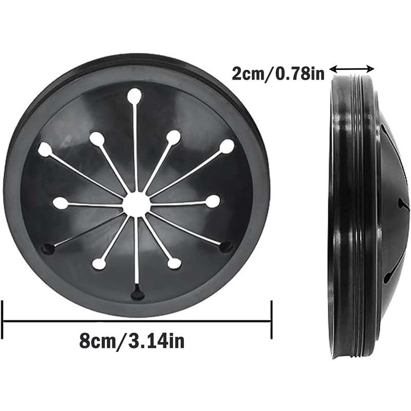 Garbage Disposal Splash Guard Stopper Rubber Seal Noise Reduction Kitchen Tool