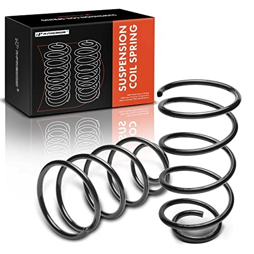 2Pcs Front Suspension Coil Spring Set Compatible with Cadillac DeVille 1994