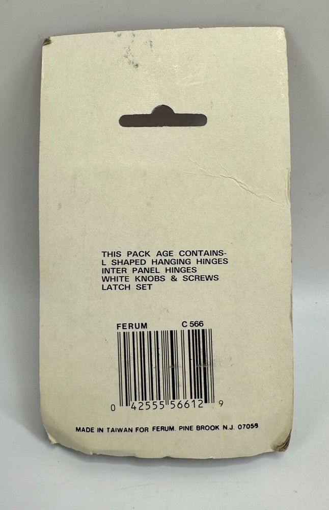 Ferum # BD566 Shutter Hardware for 4 Panels (5304) NOS