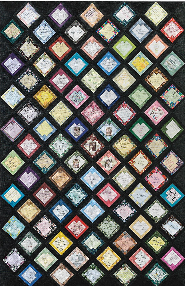 Stitching Two Families Together Quilt quilting pattern instructions