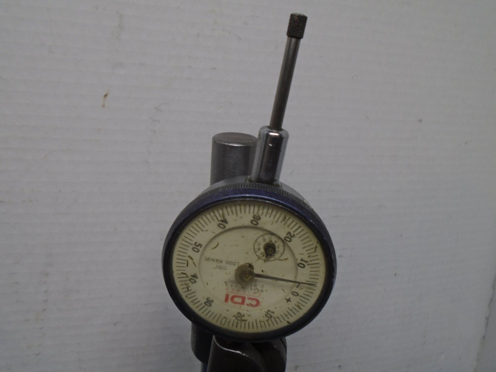 Brown and Sharpe magnetic base with indicator