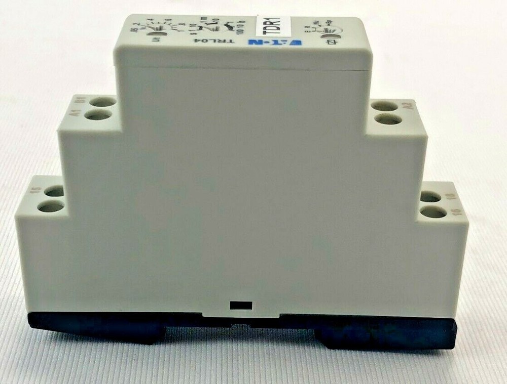 Eaton TRL04 Timing Relay (Programmable) | DIN Rail / Panel Mount|Fixed Contacts