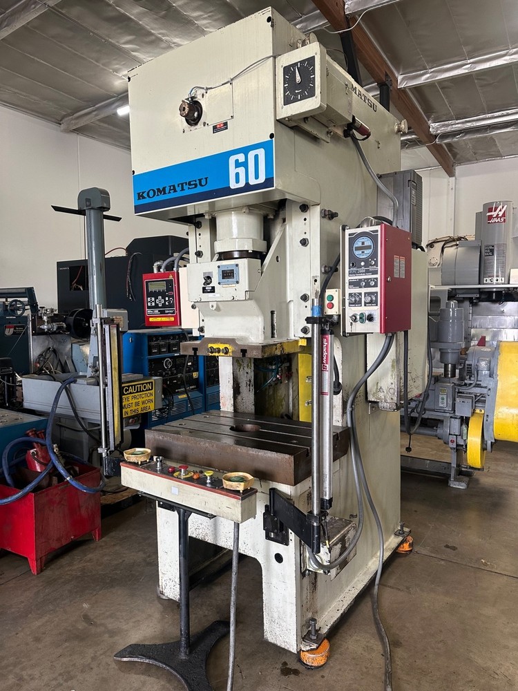 Komatsu OBS 60-2 Open Back Gap Frame Press #7783 #2
