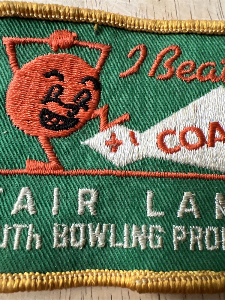 Fair Lanes Youth Bowling Programme I Beat My Coach Patch