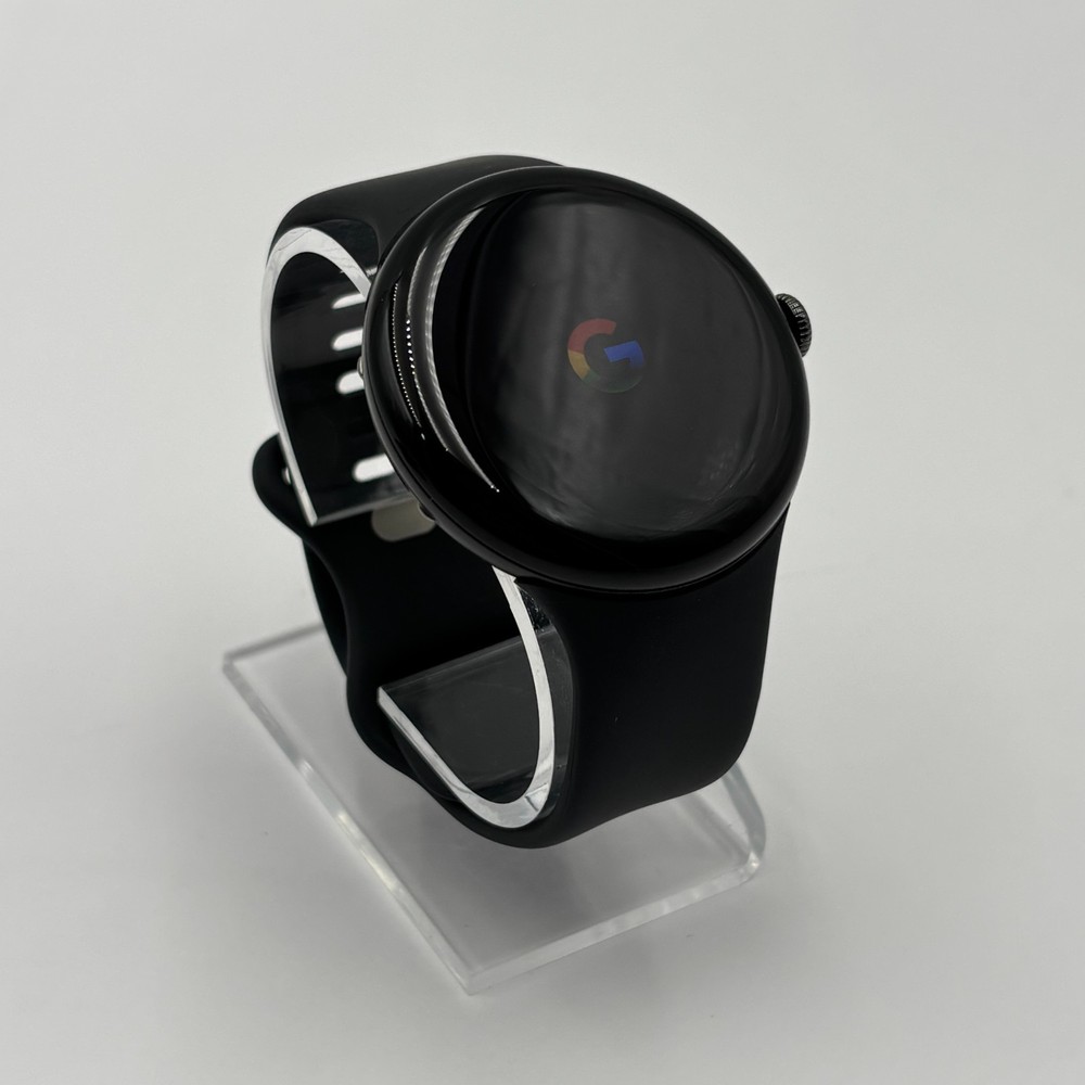 Google Pixel Watch 4 45mm - Matte Black - Wi-Fi Bluetooth Good Condition