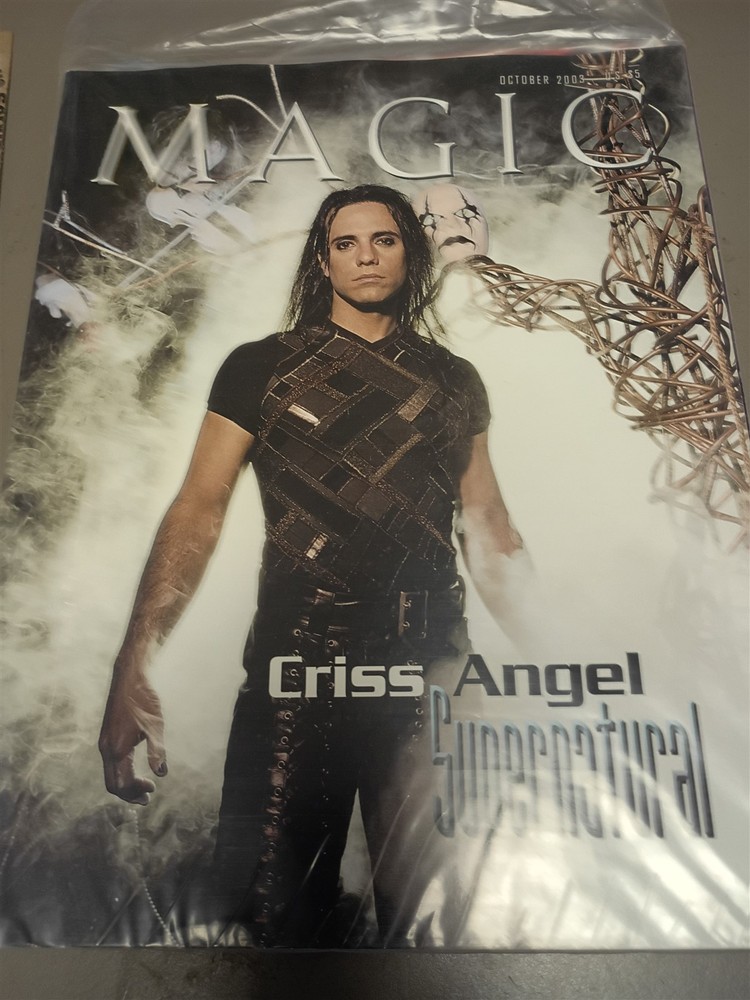 Criss Angel Supernatural Magic Magazine Issue 2003 #2