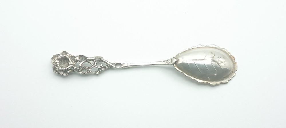 Christoph Bach Rose 835 CB German Silver Serving Spoon