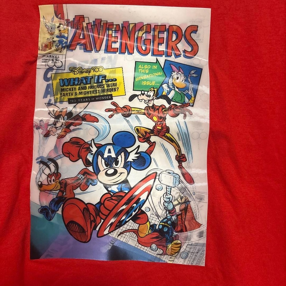 MARVEL Avengers T-shirt red