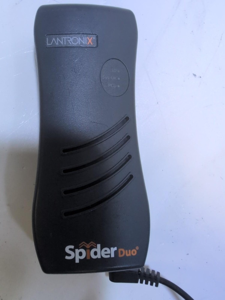 Lantronix Spider Duo SLSLP400USB USB SecureLinx KVM Switch + AC ADAPTER -