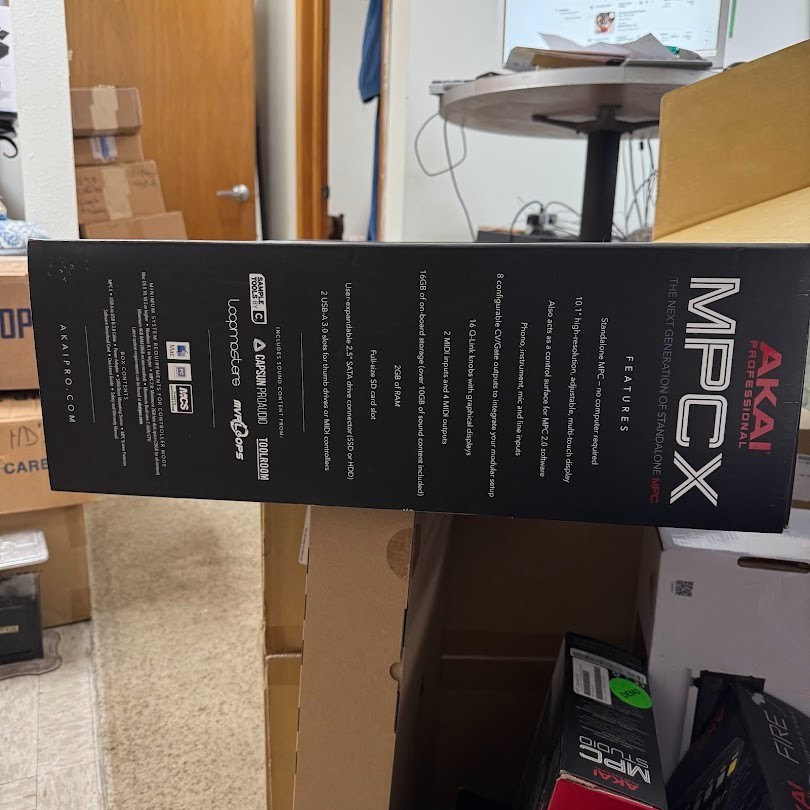 Akai Professional MPC X Standalone Sampler Sequencer - Mint - Software Transfer