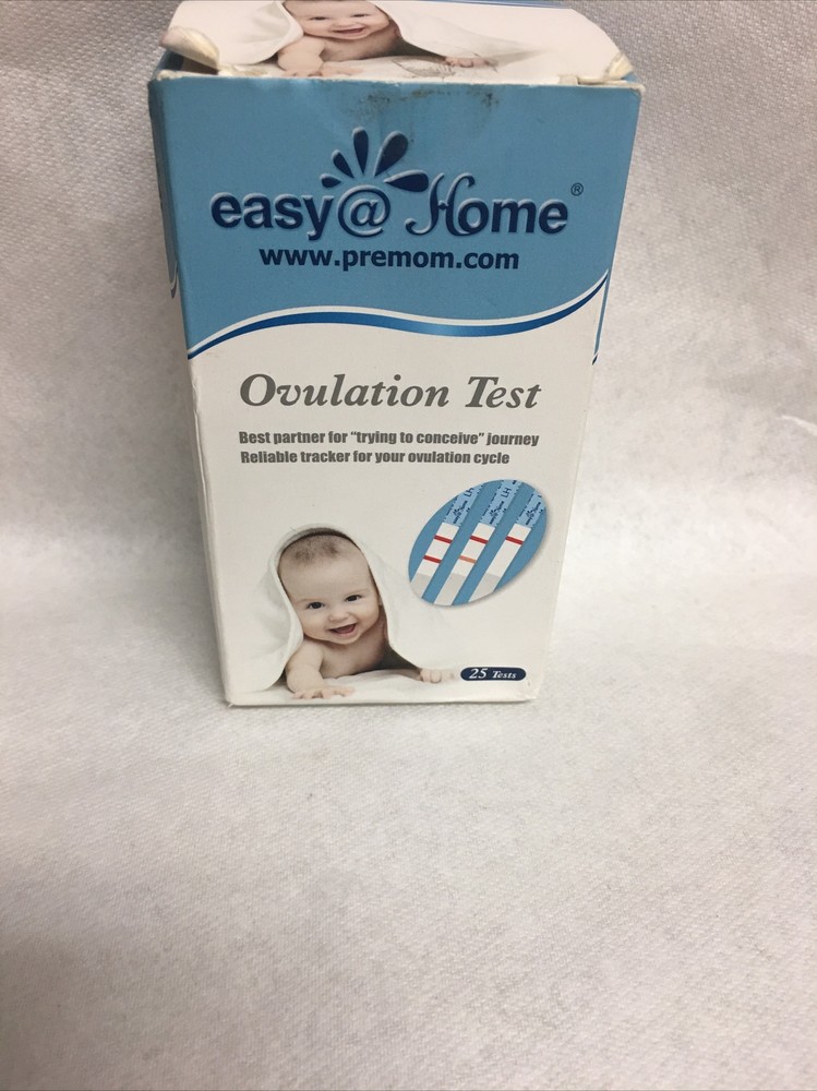 Easy@Home Ovulation Test Strips 25 Pack Fertility Tests Ovulation Predictor Kit