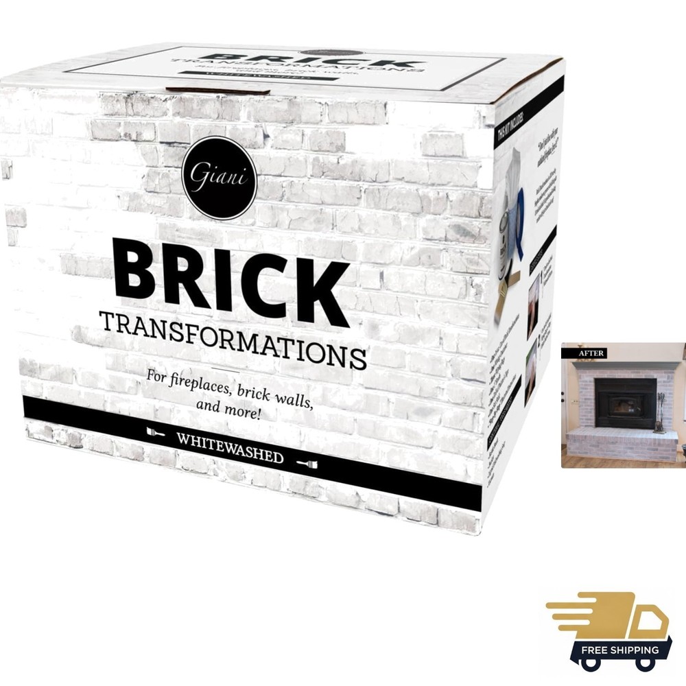 Brick Transformations Kit- Whitewashed