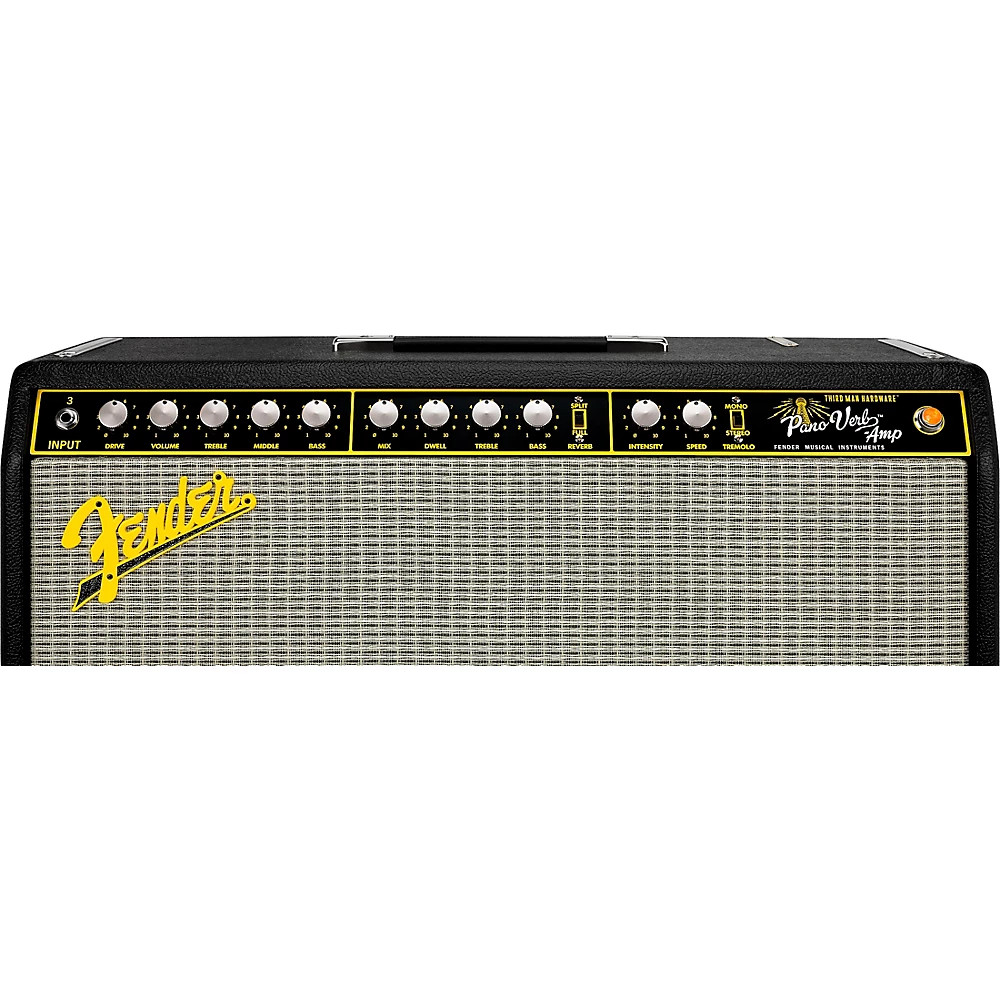 Fender Jack White Pano Verb Combo Amp Black