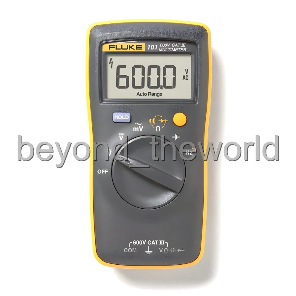 FLUKE 101 Basic Digital Multimeter Pocket Portable Meter AC DC Volt Tester
