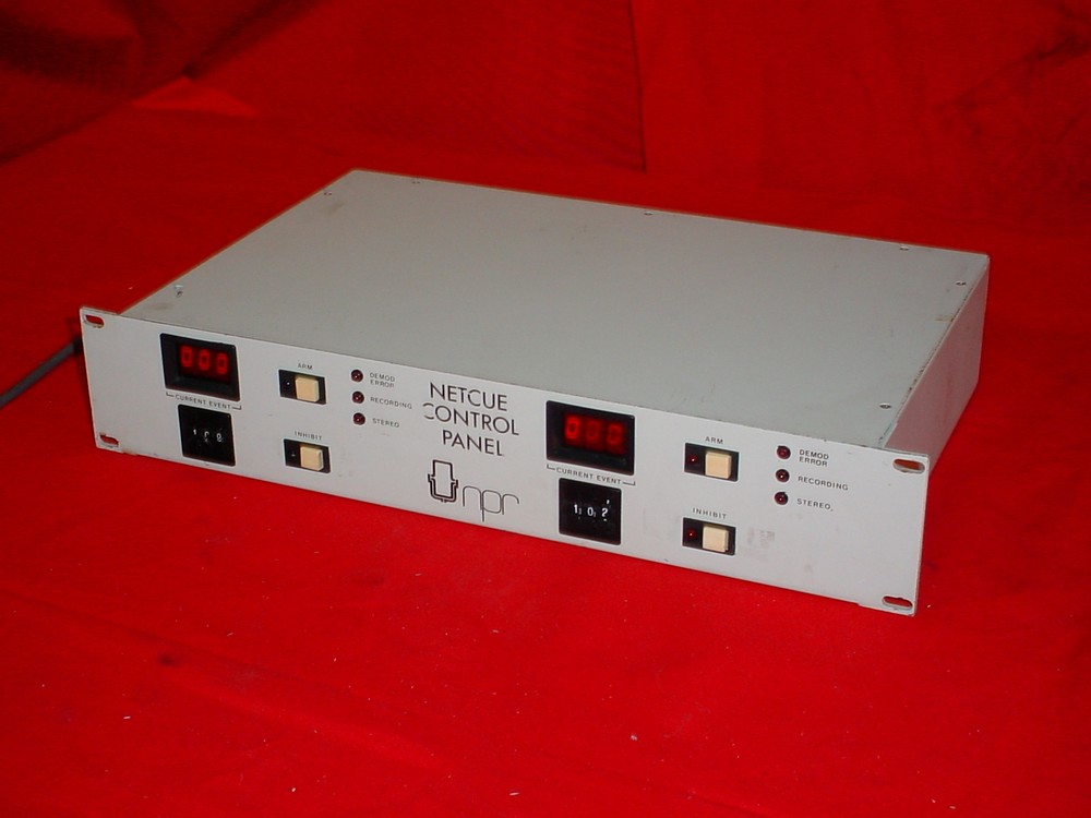 NPR Netcue Control Panel Rack Mount Radio/Audio Broadcasting For XDS-PRO