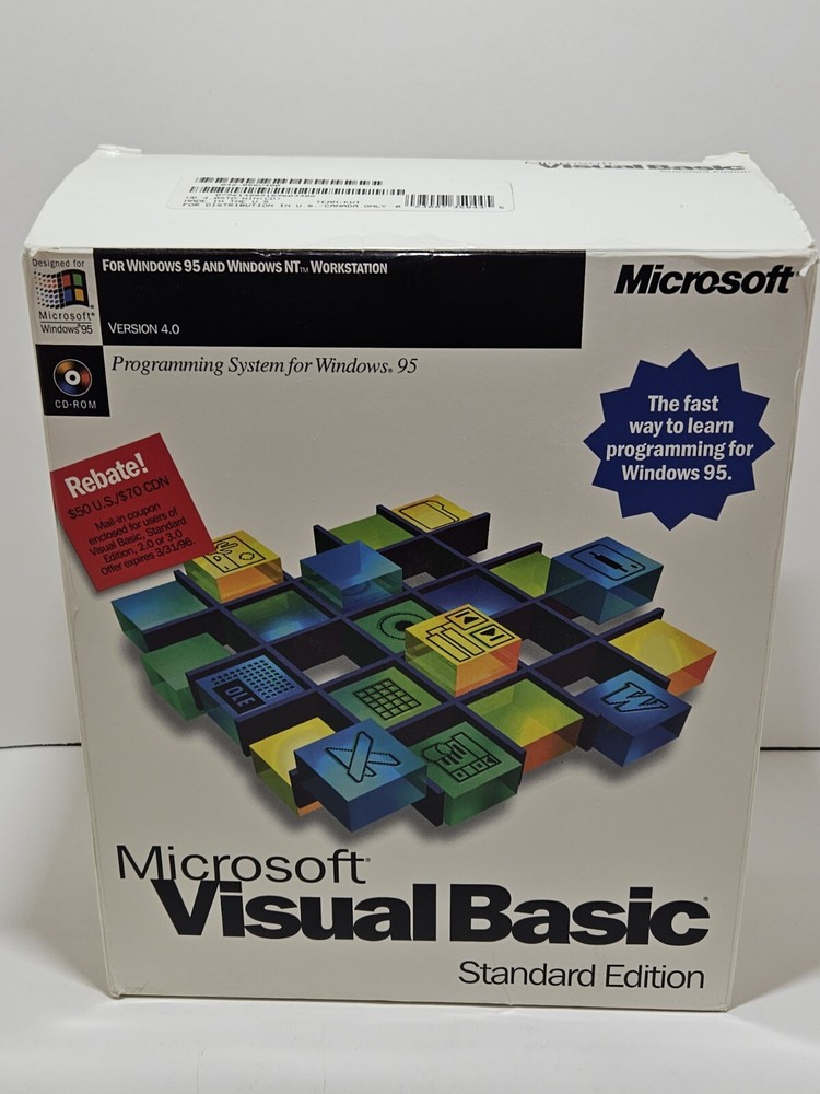 Microsoft Visual Basic Stadard Edition Version 4.0