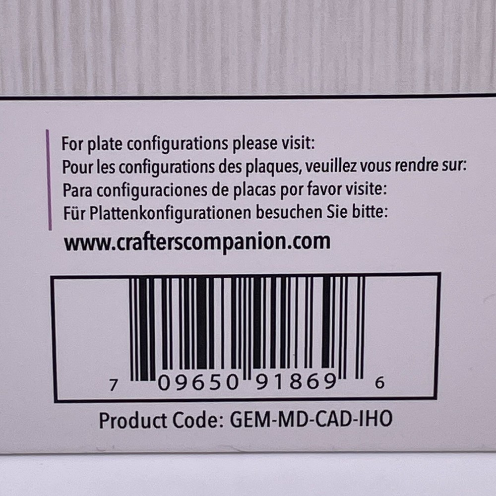 Gemini Create-A-Card Interchangeable Holly Frame For Die Cutting Machine