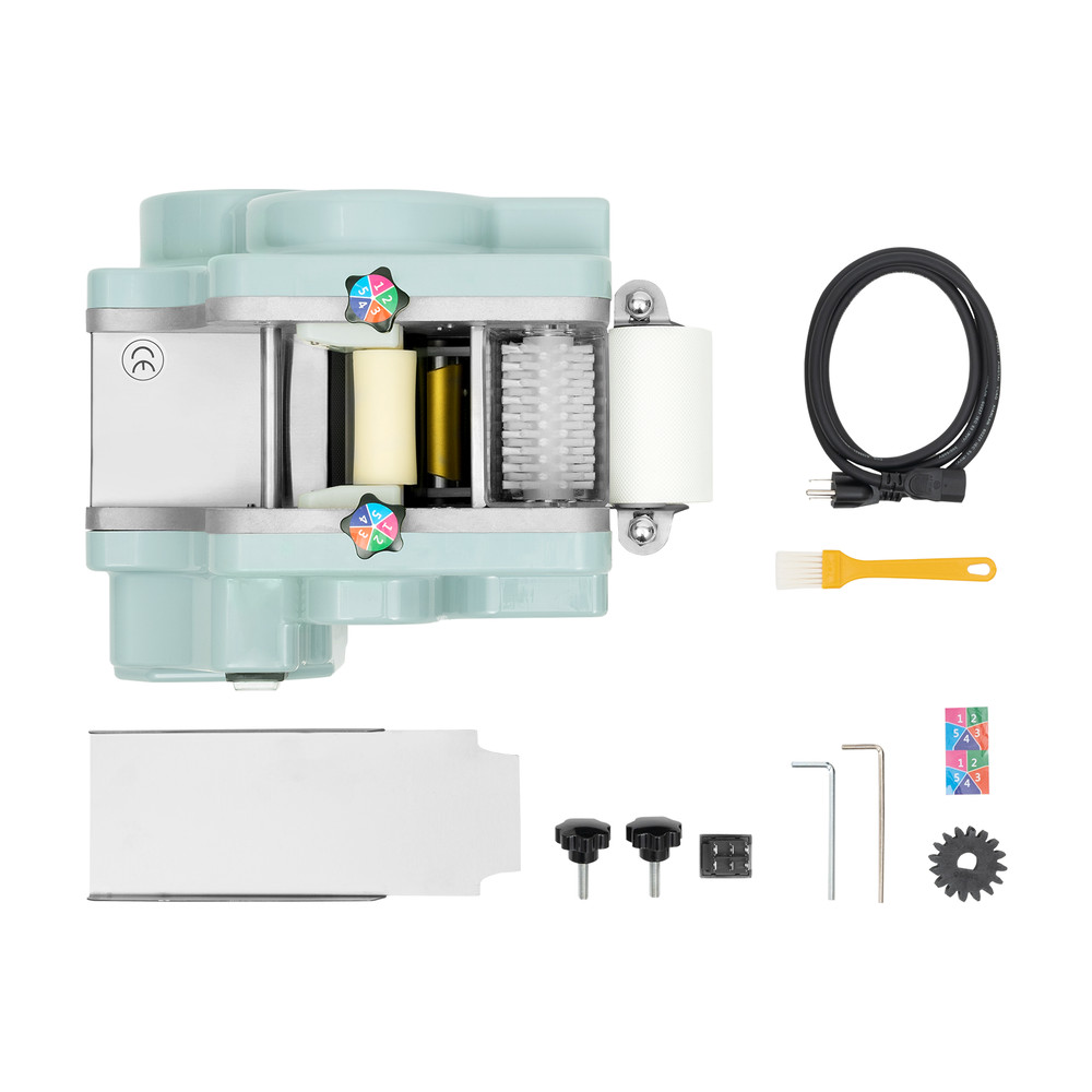 Commercial Electric Dumpling Skin Processing Machine Maker Wonton Dough Wrapper