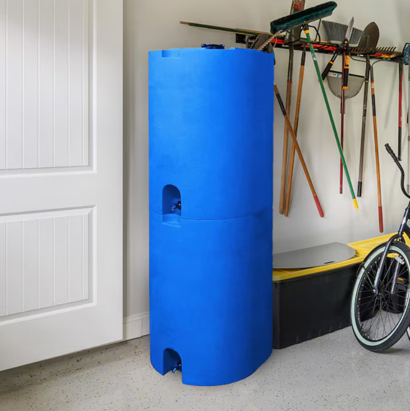 WaterPrepared 55 Gallon Water Tank 3 Pack Stackable Emergency New Box