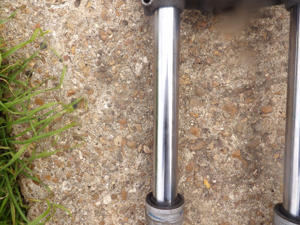 kawasaki kmx forks & yoke
