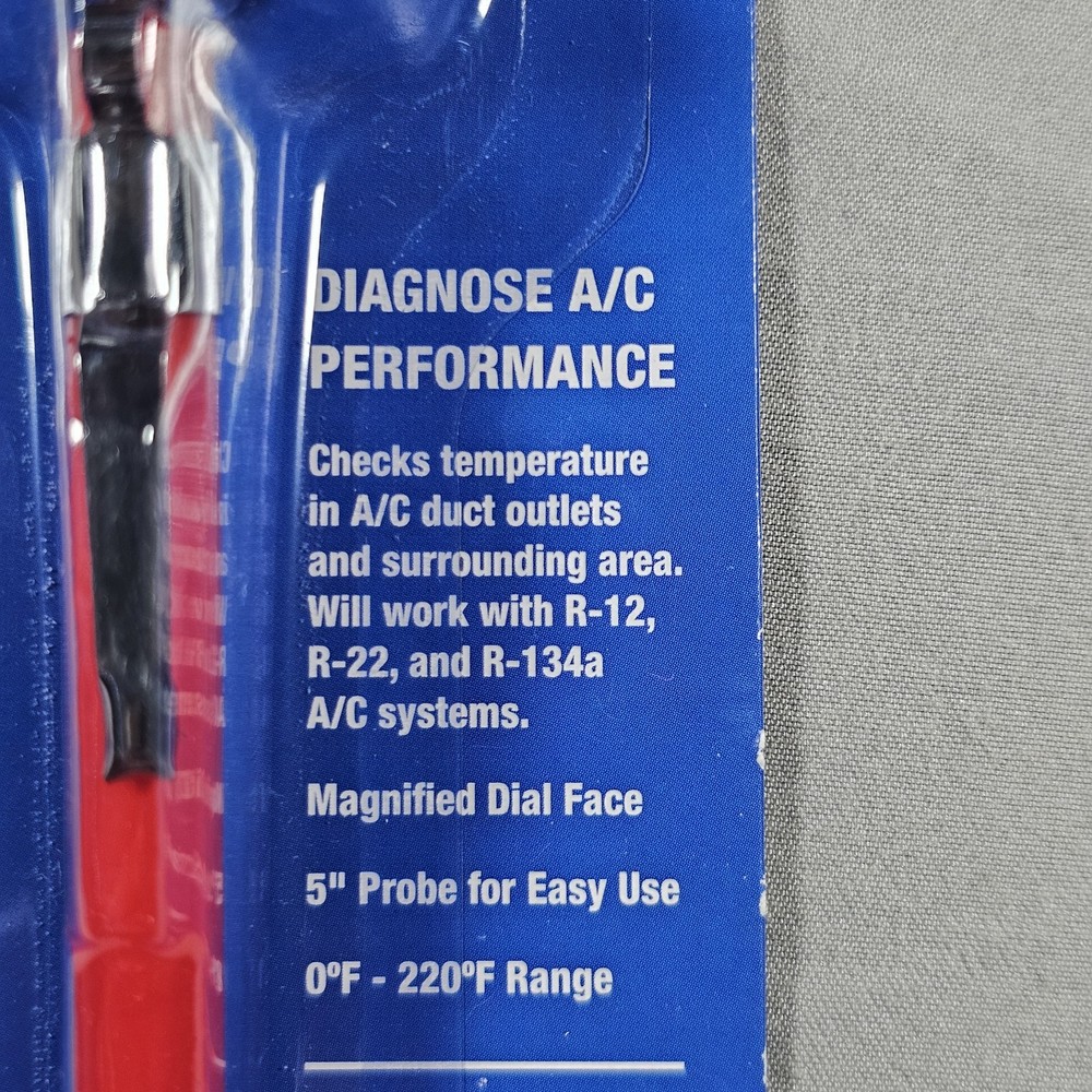 Murray Test Thermometer – A/C Performance Diagnostic Tool