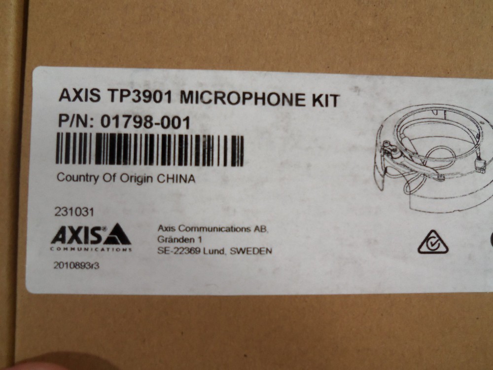 Axis TP3901 Microphone Kit - 01798-001 #14