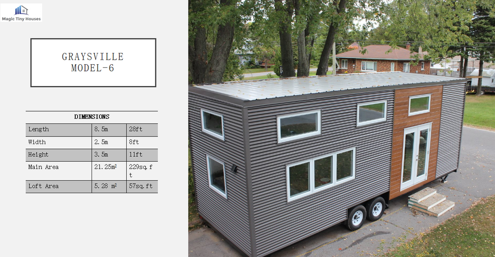 Tiny Home Hillcrest Catalog L19'.6" X W7'2"