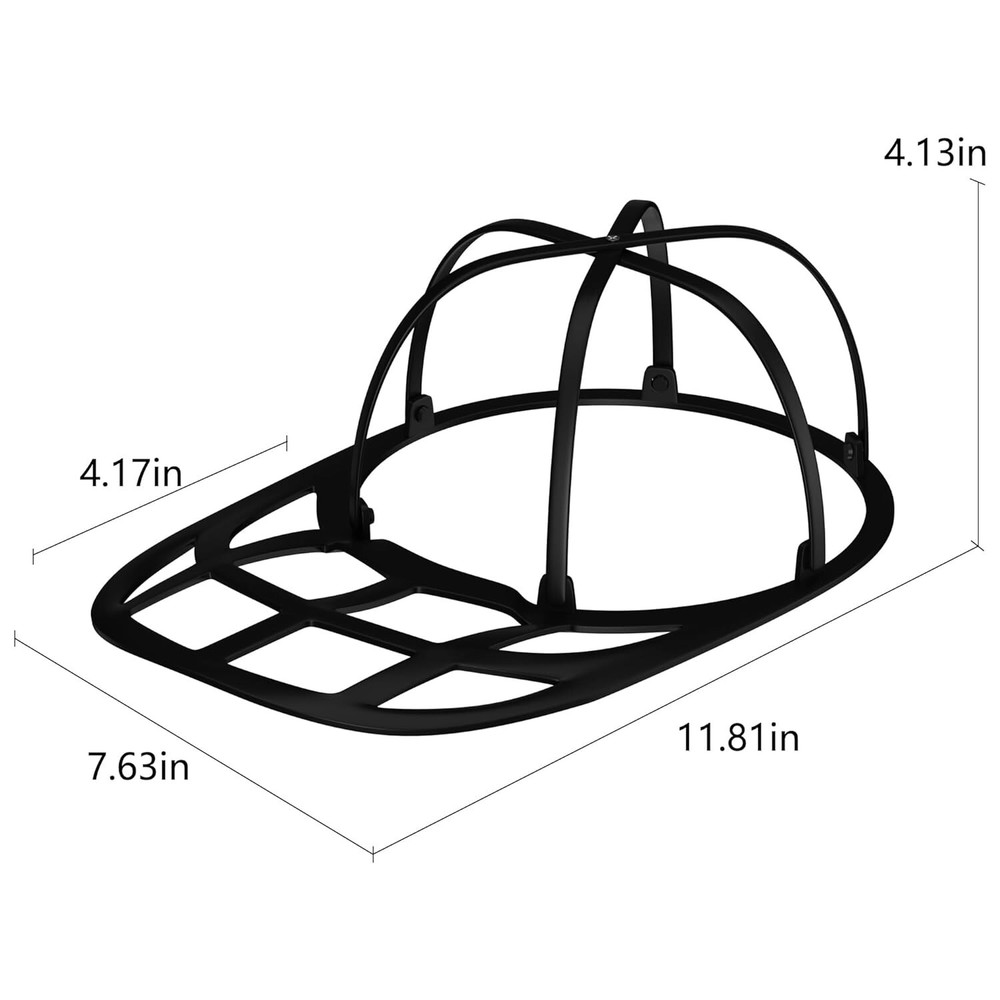 Hat Washer for Baseball Caps Sturdy Cleaning Protector with Frame Cage Laundry